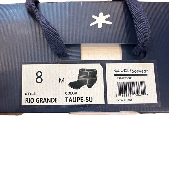 Splendid Rio Grande Taupe Suede Booties - Picture 2 of 5